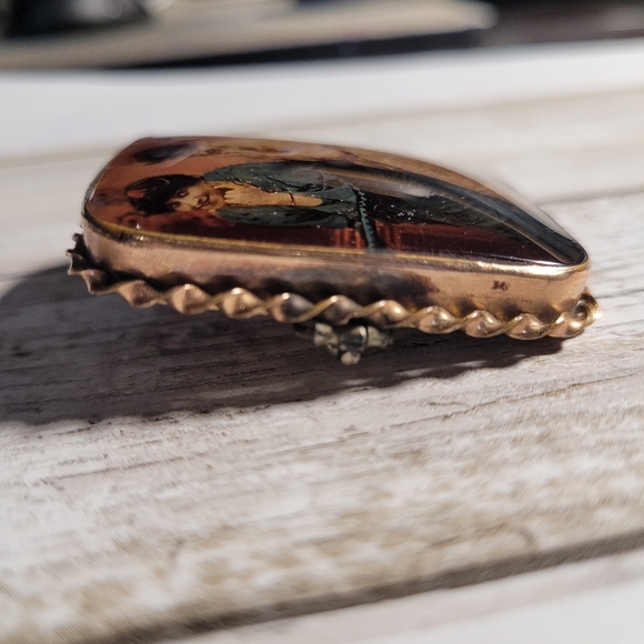 Rare vintage 1890 - 1910 French brooch - Picture 7 of 8